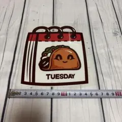 149 タコス アイロン転写シート