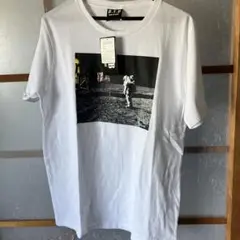 BTB BACK TO BASIC NASA ナサ　宇宙　Tシャツ　着陸1 白