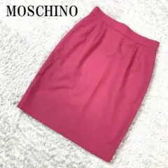MOSCHINO モスキーノ ひざ丈スカート ピンク 9 B6624