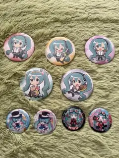 ★初音ミク 関西エンジョイ マジカルミライ 缶バッジ まとめ売り