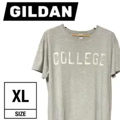 GILDAN Tシャツ XL グレー アメリカ古着 ヴィンテージtシャツ