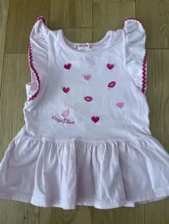 メゾピアノ フリルトップス　100