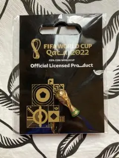 FIFA ワールドカップ カタール2022 公式 ピンバッジ トロフィー