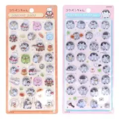 【ボンボンドロップシール】 コウペンちゃん はなまるベーカリー＆褒め 2枚セット