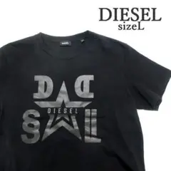 MY1176▲DIESEL▲ディーゼル Tシャツ フロントプリント　サイズL