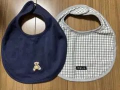 POLO スタイ・よだれかけ 2枚セット