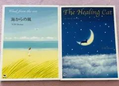 海からの風、ヒーリングキャット　2冊