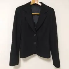 UNTITLED ブラック レディース ピーコート サイズ M
