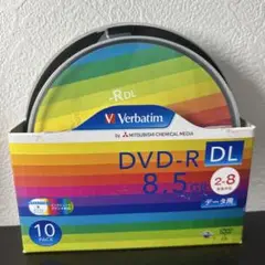 【新品未使用品】Verbatim DVD-R DL 8.5GB 9枚