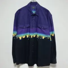 ローパー　長袖ウエスタンシャツ　カウボーイ　グッドデザイン
