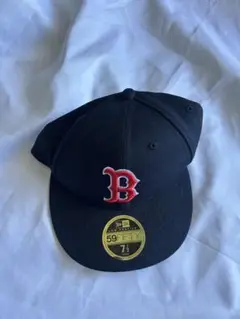 ボストン・レッドソックス 59FIFTY ブラックキャップ 7 3/8
