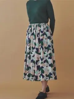 2021AW mina perhonen foliage スカート