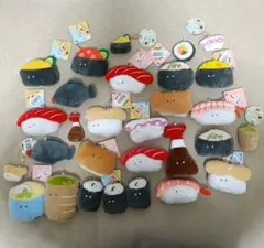 つぶらな瞳シリーズ まとめ売り お寿司 セット マスコットぬいぐるみ