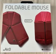 myAir.0 OriMouse/オリマウス 折りたたみ式 ワイヤレスRed 赤
