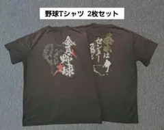 野球Tシャツ 2枚セット Oサイズ