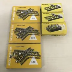 ❶ メルクリン HOゲージ クロスポイント コントロールパネル等 6点セット