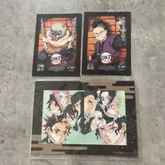 鬼滅の刃 ブロマイド 3枚セット　映画特典