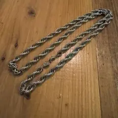 ラファイエット ネックレス ロープ シルバー