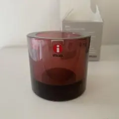 iittala KIVI キャンドルホルダー パープル 廃盤色