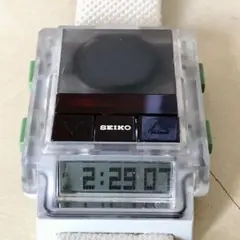 激レア◇中古動品◇B010◆セイコー フリークエンシー 限定globeモデル◇白 激レア◇中古動品◇B010◇セイコー フリークエンシー 限定globe