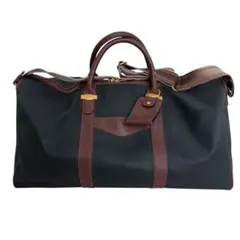 dunhill ダンヒル ボストンバッグ PVC ブラック ビンンテージ 大容量