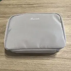 【新品未使用収納大容量ポーチ】シンプルデザイン、手軽さ持ち運びやすさ