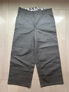 BEN DAVIS GORILLA CUTグレー ワイドパンツ ブランドタグ付き