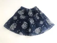 形のかっちり形良いスカート　ポケット二つ　100センチ