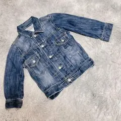 グリーンウッド　デニムジャケット　（M）　ジェンダーレス　重ね着　レイヤード