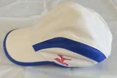 Mizuno メッシュキャップ ホワイト/ブルー