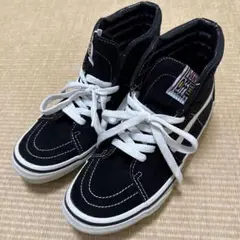 VANS ブラックハイカットスニーカー