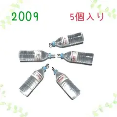 2009◾️ミネラルウォーターのチャーム◾️5個入り◾️エビアン　ドリンク　飲料