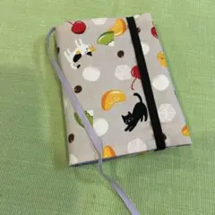 ★文庫本★ブックカバー★ゴムバンド付き★ハンドメイド★