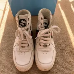 GUCCI レザースニーカー 32 kids