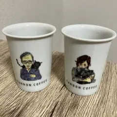 KANNON COFFEE イラストマグカップ 2個セット