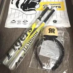 Hanshin Tigers 応援バット&カチューシャ　阪神タイガース応援グッズ
