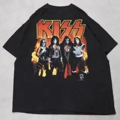 KISS キス CRONIES Tシャツ バンドT 90s USA製 XL 黒
