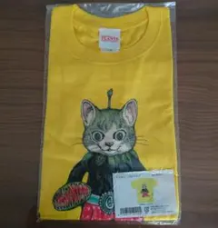 ヒグチユウコ Tシャツ 150 植物展 ギュスターヴ（黄）