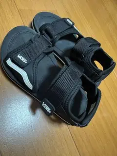 VANS ブラック サンダル 18cm キッズ