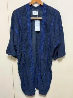 新品未使用　ニットオカザキ loopedロングカーディガン 山形県日本製