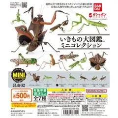 BANDAI いきもの大図鑑ミニコレクション 昆虫02 2点セット