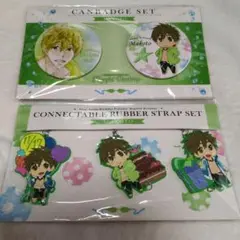 Free！　橘真琴　バースデーグッズ　缶バッジ　ラバスト　セット