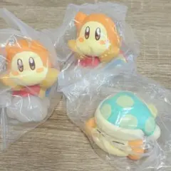 星のカービィ マスコットフィギュア 3点セット 未開封　ワドルディ　ガチャ