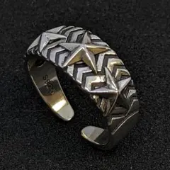 リング メキシカン メンズ 925 刻印 インディアン ヴィンテージ デザイン