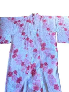 浴衣 甚平 花柄 163cm