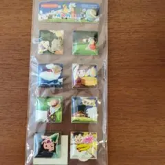 アルプスの少女ハイジ　エアーインステッカー　キャラクターシール 9枚セット