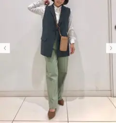 【ユニクロ】レーヨンプリントブラウス（ランダムドット）Lサイズ