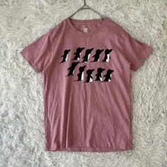 【graniph グラニフ】半袖Tシャツ　カットソー　ペンギン　ピンク【SS】