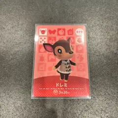 あつ森amiiboカード ドレミ