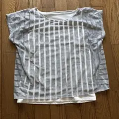 フレンチスリーブ　トップスMサイズ